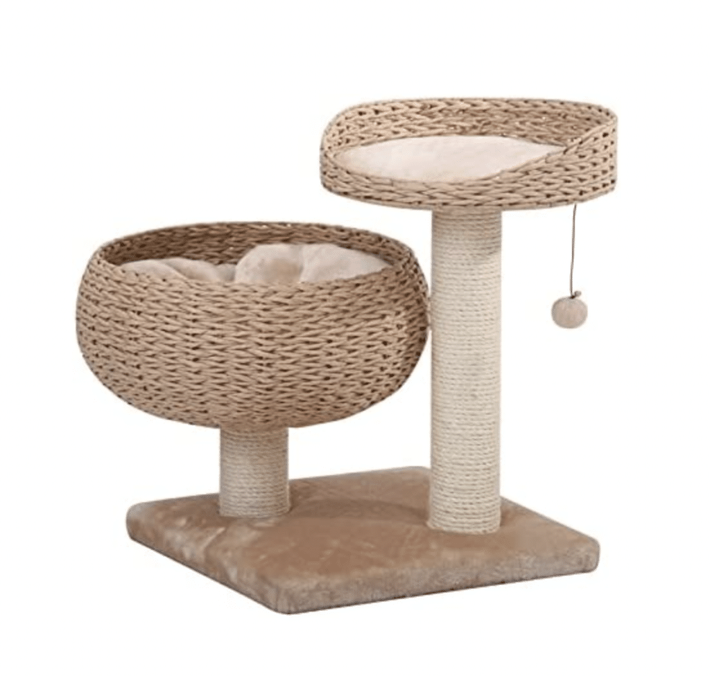 maine-coon-cat-tree-large ⋆ Sassy Koonz Maine Coon Cattery luxury wicker cat tree for big maine coon